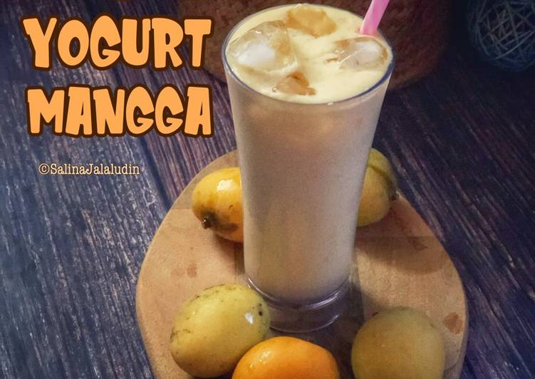Resepi Yogurt Mangga Homemade yang Lezat