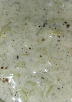 A picture of Lauki raita.