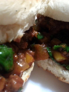 A picture of Mexican Sloppy Joe Stuffed Biscuits.
