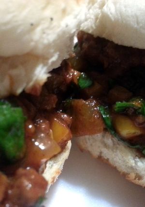 A picture of Mexican Sloppy Joe Stuffed Biscuits.