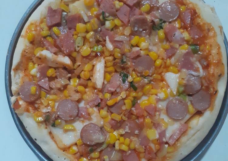 Pizza Beef Corn Mak Nyuzz