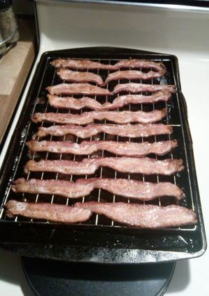 A picture of Healthy-errrrr Bacon!!!.