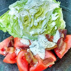 A picture of "Steakhouse" Wedge Salad.