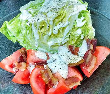Unique Recipe Steakhouse Wedge Salad Savory Delicious