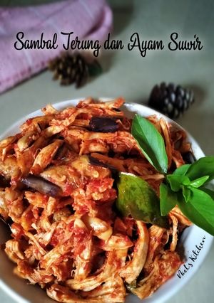 Foto resep Sambal Terung dan Ayam Suwir