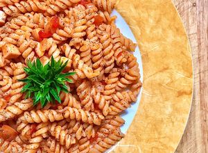 รูปของ FUSILLI WITH TOMATO SAUCE | ฟูซิลีซอสมะเขือเทศ