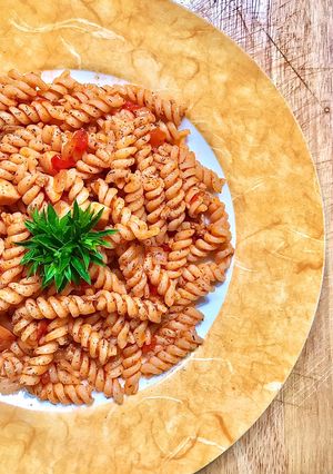 รูปของ FUSILLI WITH TOMATO SAUCE | ฟูซิลีซอสมะเขือเทศ