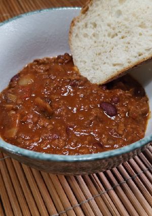 A picture of Mom's Chili Con Carne.