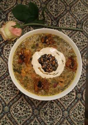 عکسی از دستور آش جو