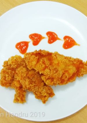 Foto resep Fillet dada ayam tepung crispy