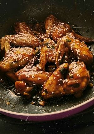 Foto resep Spicy Honey-Chicken Wings