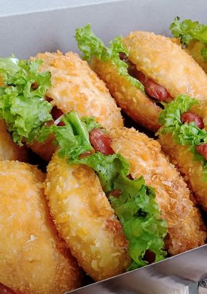 Foto resep Donat sossis