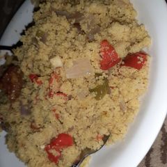 A picture of Steamed couscous.