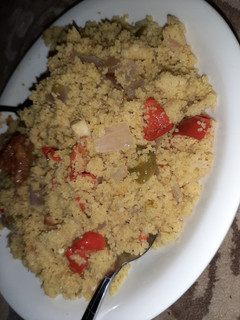 A picture of Steamed couscous.