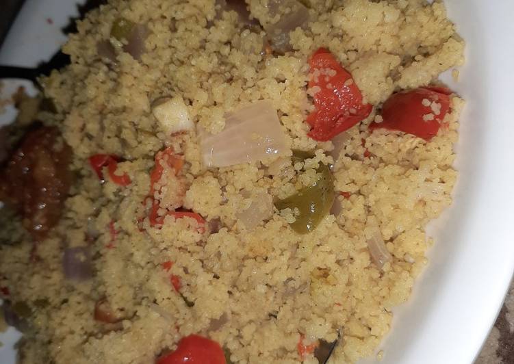 Step-by-Step Guide to Prepare Awsome Steamed couscous | This is Recipe So Awesome You Must Attempt Now !!