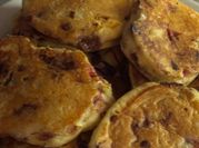 Una foto di avena yogurt greco pancake