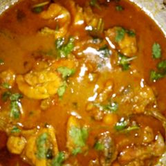 A picture of Fish masala curry.