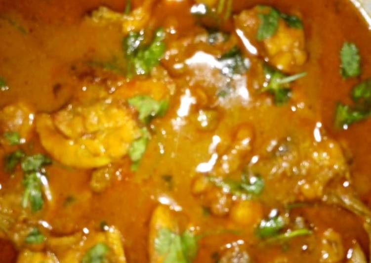 Fish masala curry