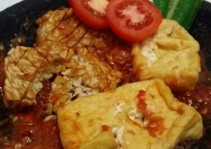 Resep: Tahu Tempe Penyet Simpel dan Enak Untuk Jualan