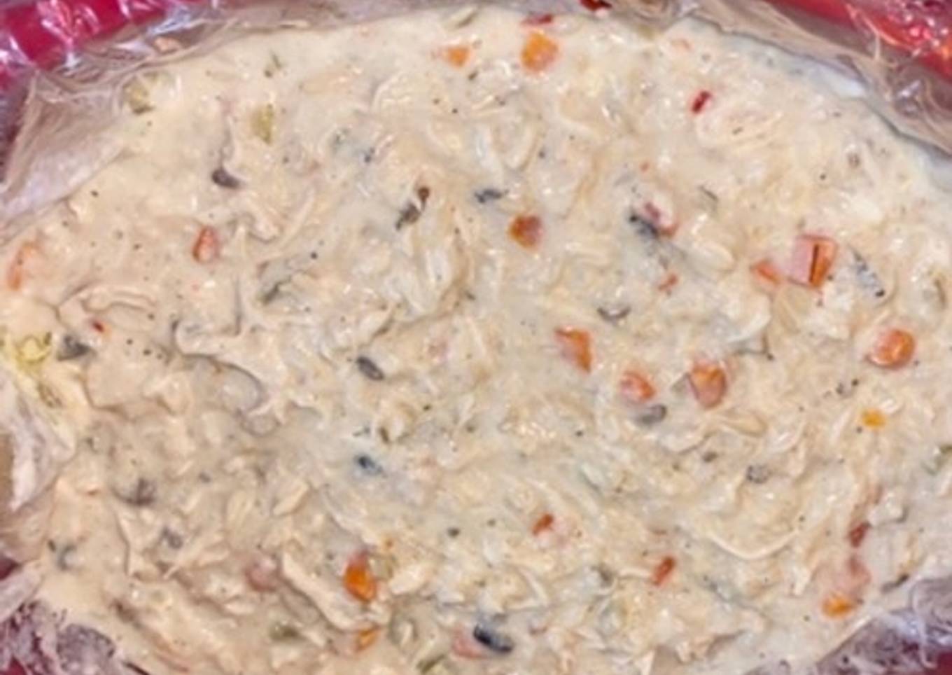 Slow Cooker Creamy Chicken and Wild Rice Soup