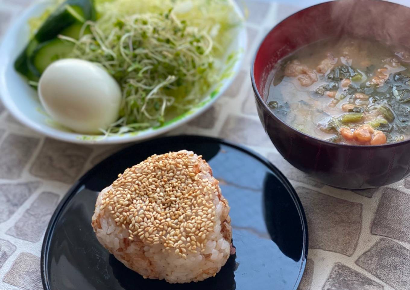 Japanese Bonito Flake Onigiri