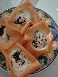 Una foto de Cestitas de bacalao