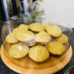 Lemon Poppyseed Muffins A picture of Lemon Poppyseed Muffins.