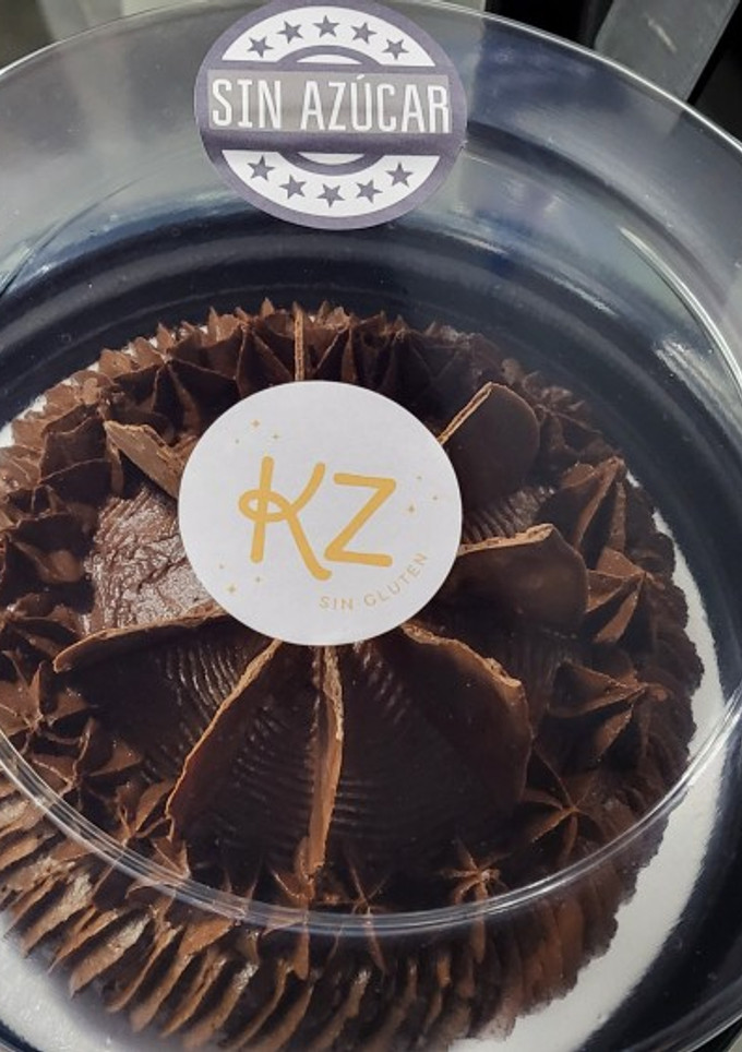 Una foto de Postre de chocolate apto diabéticos y celíacos