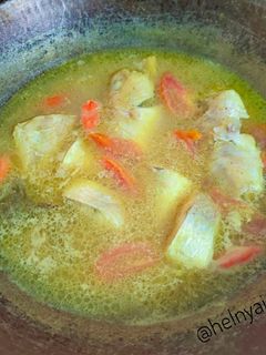 Foto resep Ikan Kakap Kuah Kuning