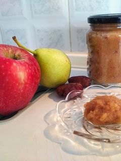 Φωτογραφία της συνταγής Μαρμελάδα μήλο 🍎 αχλάδι 🍐 χωρίς ζάχαρη