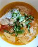 Canh cá diêu hồng