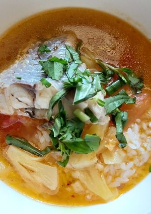 Hình của món Canh cá diêu hồng.