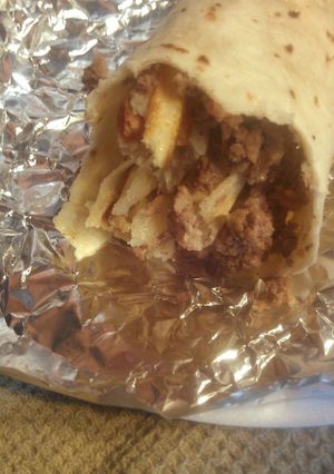A picture of All American Burrito.