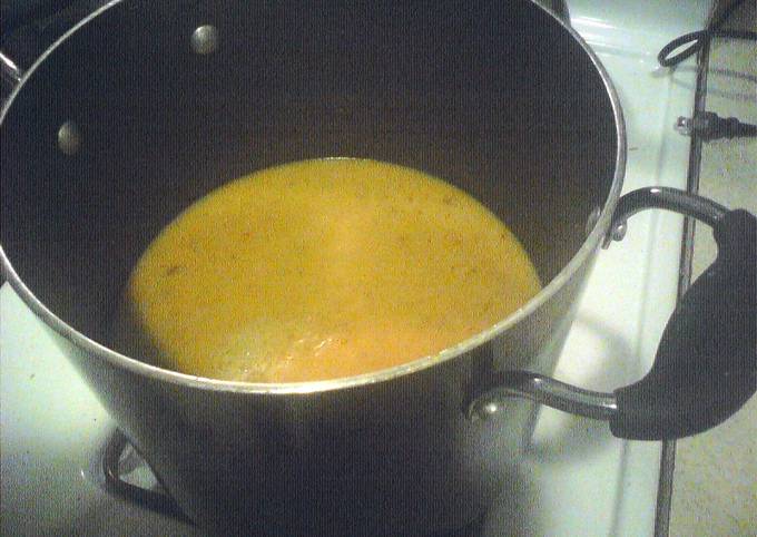 Recipe of Any-night-of-the-week Butternut Bacon soup * Paleo * Gluten-free * Dairy-free * Egg-free *