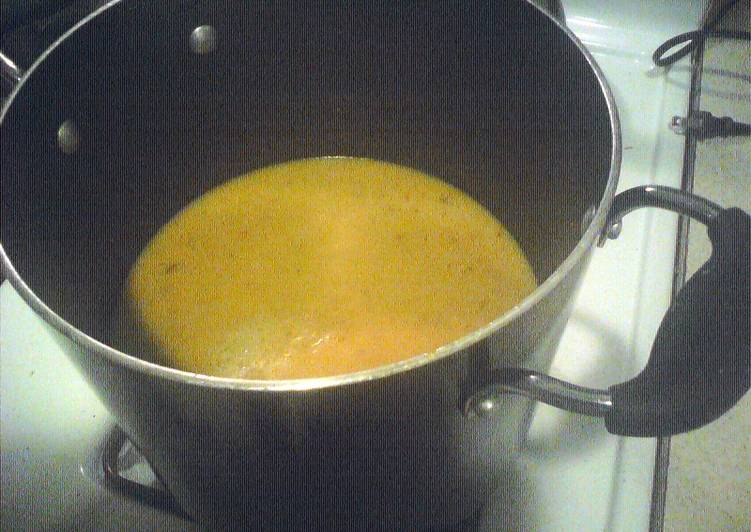 Recipe of Homemade Butternut Bacon soup * Paleo * Gluten-free * Dairy-free * Egg-free *