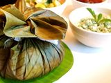 Malabar style spice potli mussels biriyani(kizhi biriyani)
