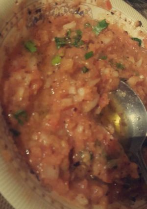 A picture of Fiery salsa.