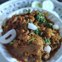 Masala Nutri soya chunks curry A picture of Masala Nutri soya chunks curry.