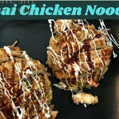 A picture of Thai chicken Noodle.