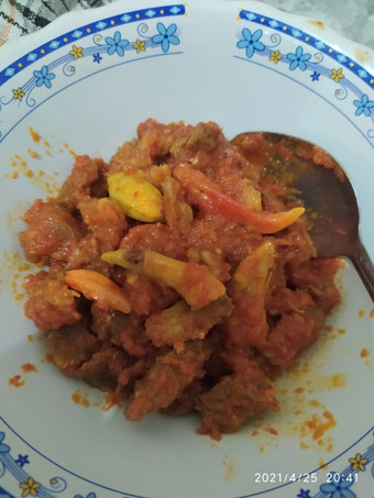 Cara Gampang Membuat Oseng Mercon Daging Tetelan Praktis