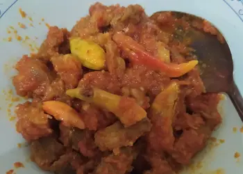 Masakan Unik Oseng Mercon Daging Tetelan Gurih Mantul