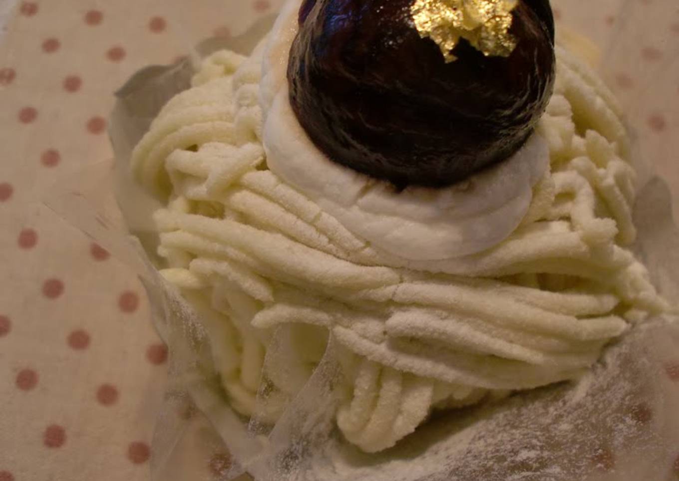 Sweet Potato Mont Blanc (For Lazy Bakers)