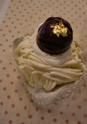 A picture of Sweet Potato Mont Blanc (For Lazy Bakers).