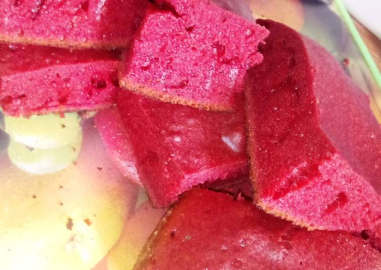 Step-by-Step Guide to Make Quick Red Velvet Sponge Cake