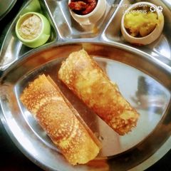 A picture of Moong Dal Dosa.
