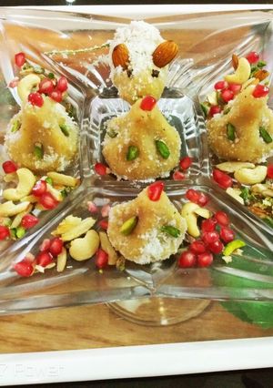 A picture of Sugar free Coconut Modak.