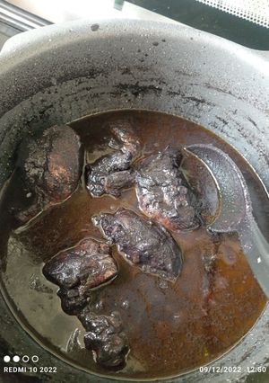 عکسی از دستور فسنجان مرغ گیلانی