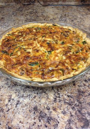 A picture of Organic Everything Quiche.