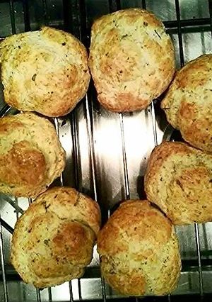 A picture of Provençal herbs bread.
