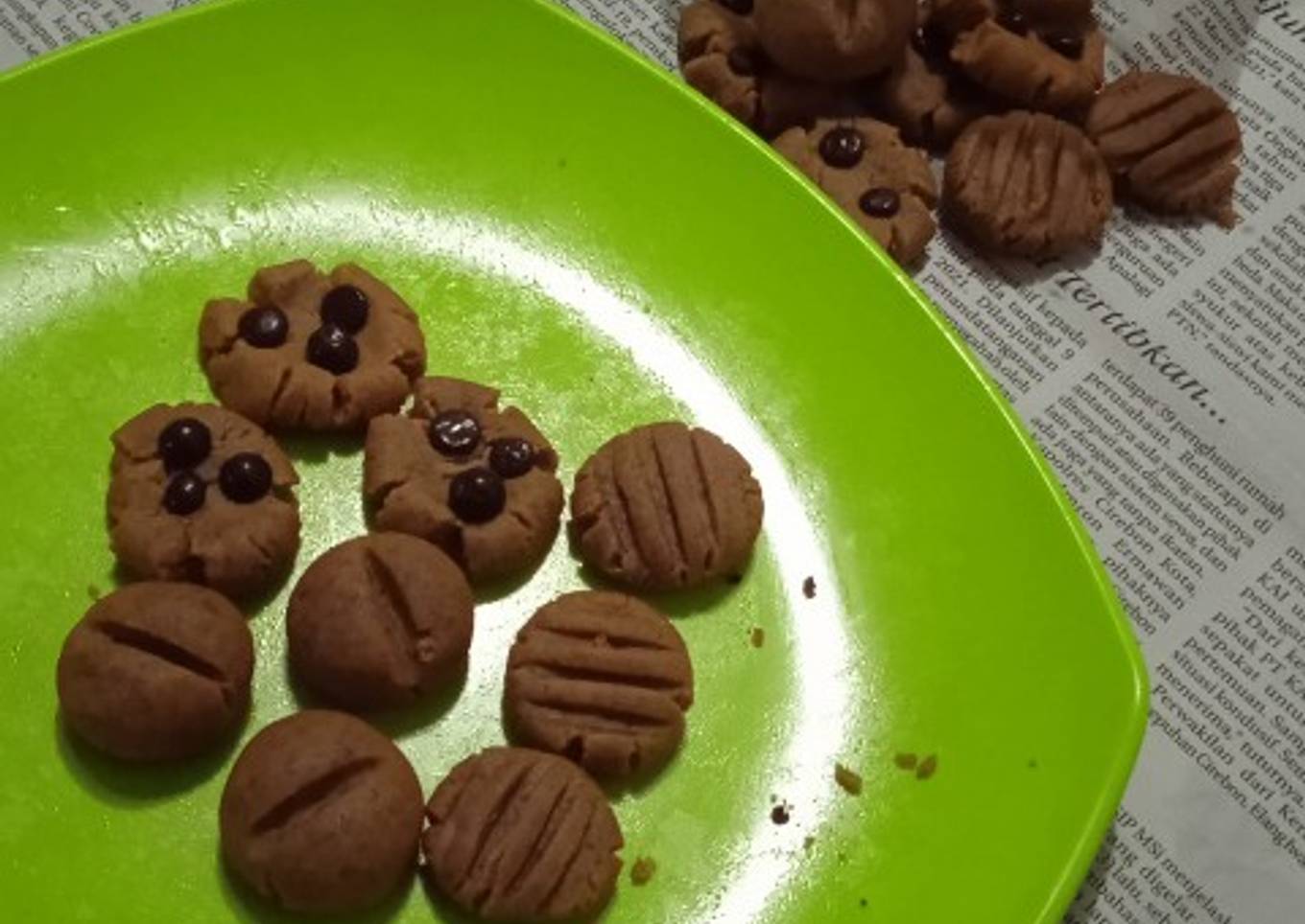 12. Kue vanila latte takaran sendok no oven n mixer(kue kering)